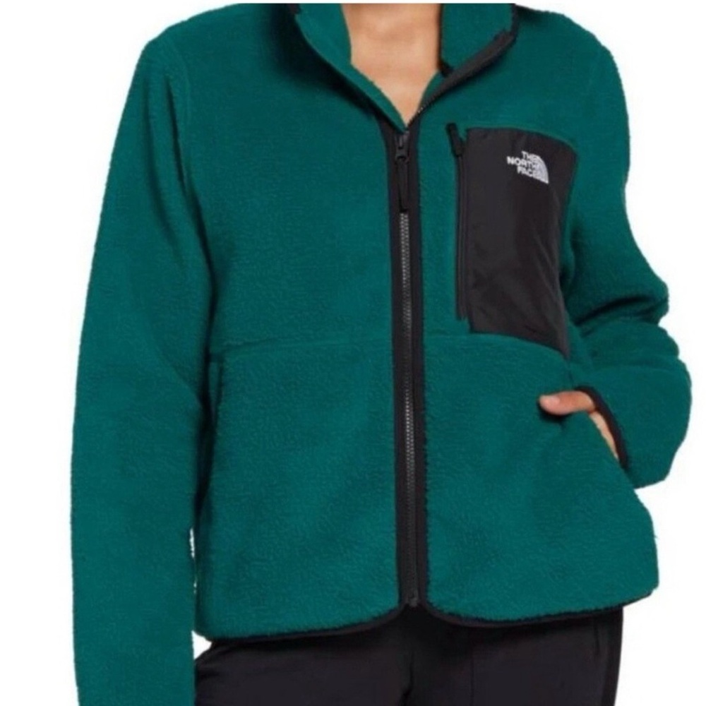The North Face Green and Black Utility Jacket
